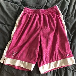 Kay Yow Nike breast cancer awareness basketball shorts